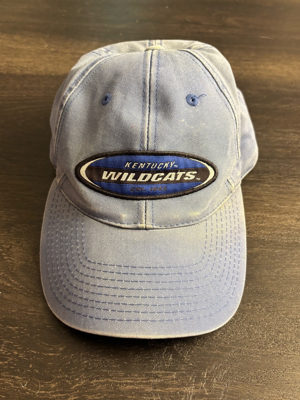 Vintage Y2K Faded University Of Kentucky Wildcats Strap Back Hat